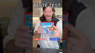 Lunchly vs Lunchables Side by Side Taste Test With No Bias Whatsoever [upl. by Lapotin501]