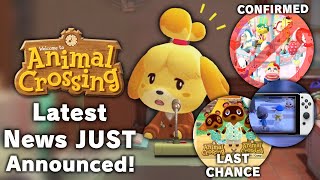 All Animal Crossing News JUST Announced This Week [upl. by Ethyl]