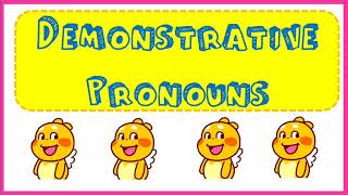 Demonstrative Pronouns Song [upl. by Irpac]