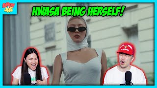 화사 HWASA  NA MV  REACTION [upl. by Henn]