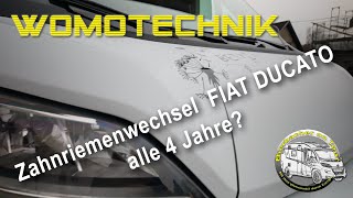 Zahnriemenwechsel am Ducato nach 4 Jahren womotechnik zahnriemen [upl. by Zoa]