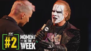 You Wont Believe What Happened When Sting and Darby Allin Came Face to Face  AEW Dynamite [upl. by Steere]