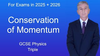 GCSE Physics Revision quotConservation of momentumquot Triple [upl. by Bishop]