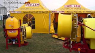 TadLen opryskiwacze sadownicze na Agro Show 2014 [upl. by Rramel]