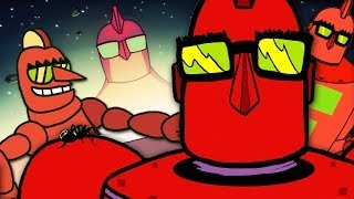 Frederator Robot Animated  Channel Frederator Networks Animation Collaboration Debut [upl. by Hersch]