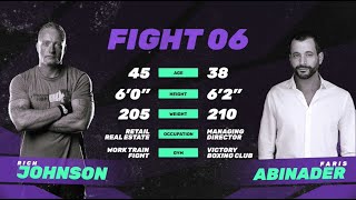 Rich Johnson vs Faris Abinader  Hope NYC XII  Haymakers for Hope [upl. by Snapp]