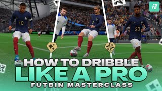 How to DRIBBLE like a PRO in FC 24 [upl. by Ahsinyt397]