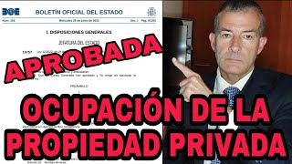 ¡TREMENDO SE PERMITE POR LEY LA OCUPACIÓN DE LA PROPIEDAD PRIVADA [upl. by Scottie]