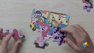 Frienship is Magic  Birthday Party  My Little Pony puzzle for kids  GLIMIGO [upl. by Aniad]