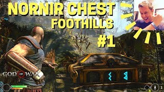 God of War Nornir Chest 1 in the Foothills [upl. by Ebby]