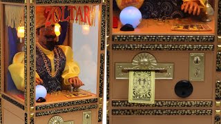 New ZOLTAR SPEAKS FORTUNE TELLER MACHINE by New wave toys available at sideshow collectibles [upl. by Alilad934]