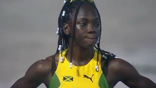 CARIFTA49 4x100m Relay U20 Girls Final  Day 2  SportsMax TV [upl. by Beaston]