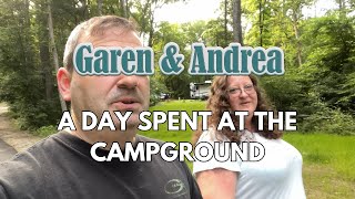 Garen amp Andrea Spend A Day At The Campground  Its a VLOG [upl. by Marchal]