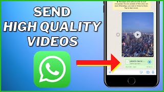 How To Send High Quality Videos On WhatsApp I Send HD Video In WhatsApp [upl. by Daiz]