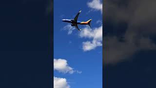 Southwest airlines boeing 737 takeoff from islip airport [upl. by Elleiad939]