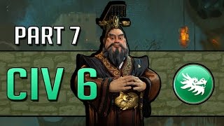 Lets Play Civilization 6 as China 1440p  Part 7 The City of Guangzhou [upl. by Einned]