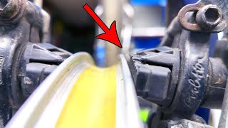 How to adjust the brake on your bicycle Hydraulic VBrake [upl. by Inajar]