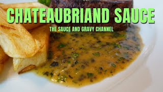 Chateaubriand Sauce  How to Make Chateaubriand Sauce  Homemade Steak Sauce  Steak Sauce [upl. by Edithe]