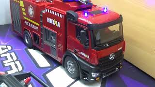 Fire engine Huina 1562 what a beast fun to be had lets go [upl. by Arreik]