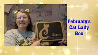 My Cat Lady Box for February 2024  Unboxing amp Review [upl. by Jaenicke]