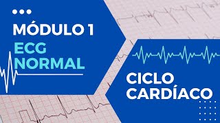 ECGMódulo 01Aula 02Relação dos Ciclos Cardíacos com ECG [upl. by Tekcirc481]