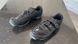 SHIMANO SH XC100 Indoor and Outdoor Cycling Performance Shoe Review [upl. by Sholem]