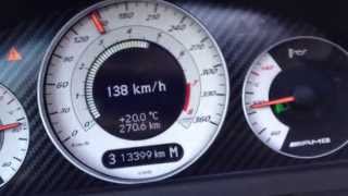 C55 AMG Kompressor Supercharged TModel with CLK DTM engine acceleration 50150 kmh [upl. by Calen780]