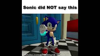 Sonic says sonic memes [upl. by Libb556]