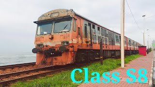 Class S8 Passenger Trains 🚇  Sri Lanka Railway 🇱🇰 [upl. by Leora433]