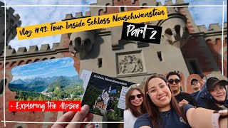 What’s Inside the Neuschwanstein Castle  Rowing a Boat in Alpsee 🇩🇪 [upl. by Arianie]