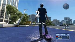 Skate 3 176K 3 Tricks Park N Play 1UP [upl. by Ahsienot]