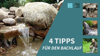 4 Tipps für den Bachlauf [upl. by Eppesuig]