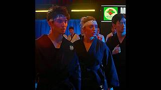 Cobra Kai vs Iron dragons ☠️🔥 cobrakai edit viral shorts nobinh4x [upl. by Annalise222]