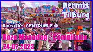 Kermis Tilburg 2023 – Roze Maandag Compilatie 104 [upl. by Krahmer183]