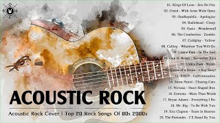 Acoustic Rock Cover  Top 20 Rock Songs Of 90s 2000s [upl. by Rubens97]