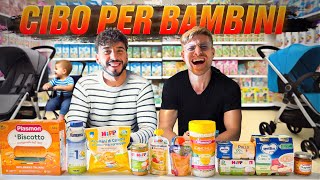 PROVIAMO TUTTO IL CIBO PER BAMBINI DEL SUPERMERCATO  NON DOVEVAMO FARLO RISCHIAMO DI STARE MALE [upl. by Sid790]