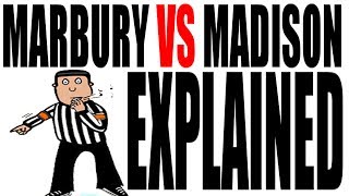 Marbury v Madison Explained US History Review [upl. by Ahsatniuq]