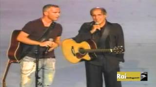 Adriano Celentano amp Eros Ramazzotti Il Ragazzo Della Via Gluck Rockpolitik 2005 [upl. by Gnehp949]