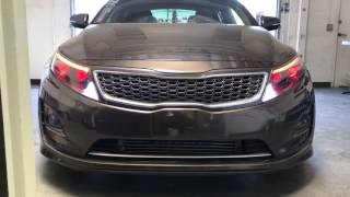 Kia Optima Custom RGB Multicolor Sequential Headlights Fog Lights Rear Reflectors amp Tail Lights [upl. by Newnorb749]