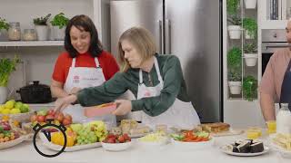 Multicultural family lunchbox challenge with Adam Liaw Dr Kerry Chant and Dr Marianne Gale [upl. by Shyamal]