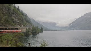 Bernina Express  Tirano Italy  St Moritz Switzerland [upl. by Mairb]