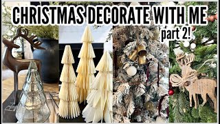 NEW CHRISTMAS DECORATE WITH ME 2024  CHRISTMAS DECOR IDEAS [upl. by Haran]