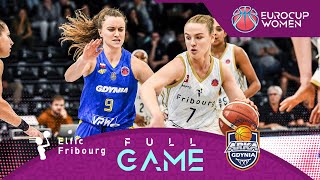 BCF Elfic Fribourg v VBW Arka Gdynia  Full Basketball Game  EuroCup Women 202324 [upl. by Zahara248]