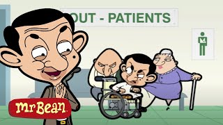 Hospital Bean  Mr Bean Animated Season 1  Funny Clips  Mr Bean Cartoons [upl. by Orme]