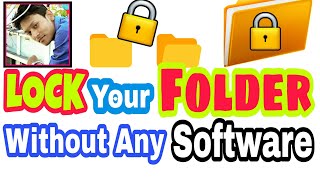 Lock your folder without any software [upl. by Oribella138]