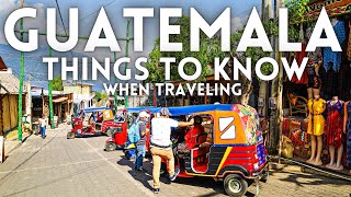 EVERYTHING To Know BEFORE Visiting Guatemala [upl. by Orms443]