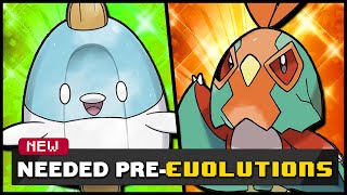 10 Pokémon That Need NEW Pre Evolutions in Generation 9 [upl. by Ocirrej]