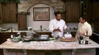 House wine amp Bistro Veal Saltimbocca and Sauced Penne on Savor the Flavor Part 3 [upl. by Him459]