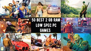 50 Best Low Spec Pc Games For  1GB RAM  2GB RAM  512MB VRAM  Dual Core intel HD Graphics 2024 [upl. by Harehs]