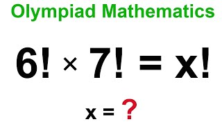 A Great Factorial Question  2024 Math Contest [upl. by Tristas]